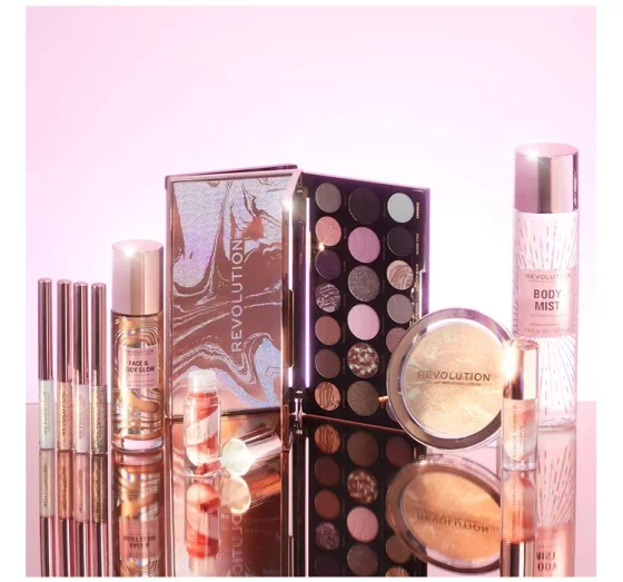 MAKEUP REVOLUTION FESTIVE ALLURE БЛЕСТЯЩАЯ ПОДВОДКА ДЛЯ ГЛАЗ ROSE GOLD 2,4МЛ