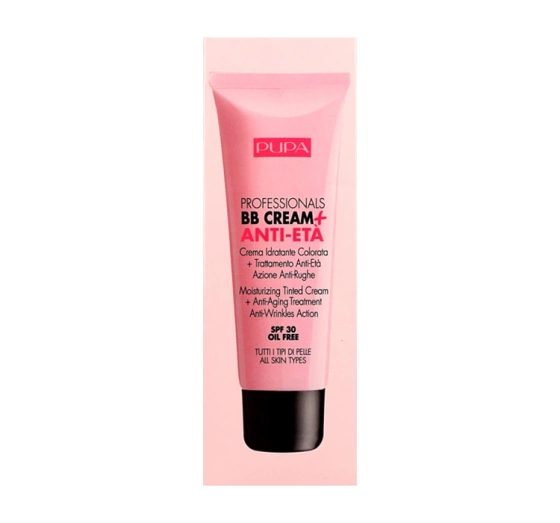 PUPA BB CREAM ANTI AGING КРЕМ BB NUDE 001