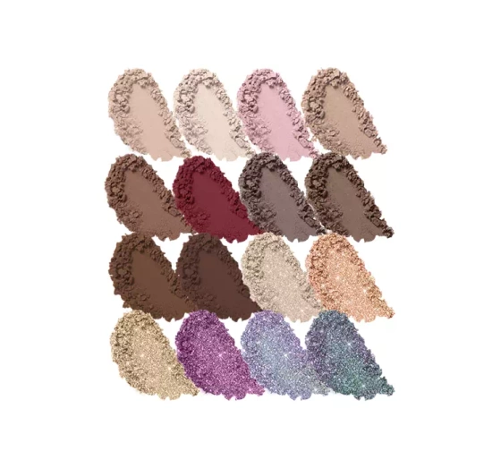 LAMEL 16 SHADES OF BURGUNDY ПАЛЕТКА ТЕНЕЙ ДЛЯ ВЕК 16Г