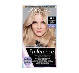 LOREAL RECITAL PREFERENCE ФАРБА ДЛЯ ВОЛОССЯ WBIS 8.1
