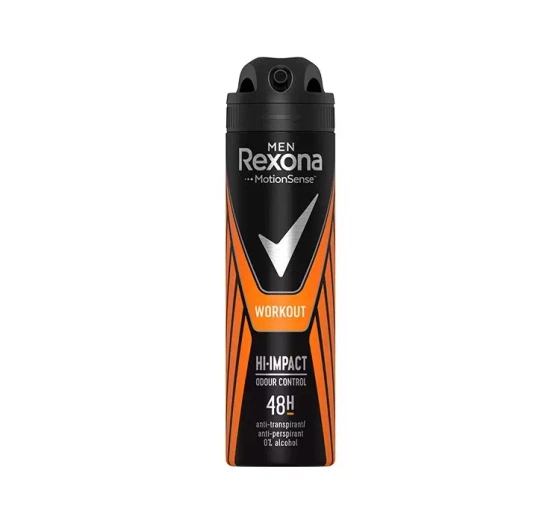REXONA MEN WORKOUT HI IMPACT АНТИПЕРСПИРАНТ-СПРЕЙ ДЛЯ МУЖЧИН 150МЛ