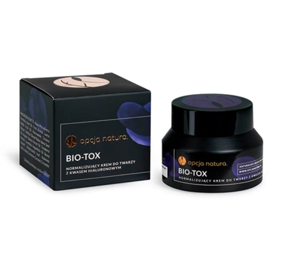 Opcja Natura Bio-Tox нормалізуючий крем для обличчя з гіалуроновою кислотою 50 мл