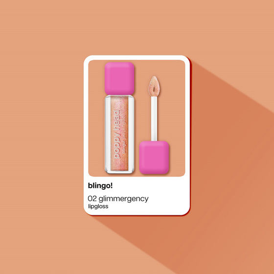Poppy Head Blingo! Jackpot Gloss блеск для губ 02 Glimmergency 4,8 г