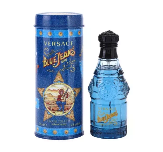 VERSACE BLUE JEANS ТУАЛЕТНАЯ ВОДА СПРЕЙ 75МЛ