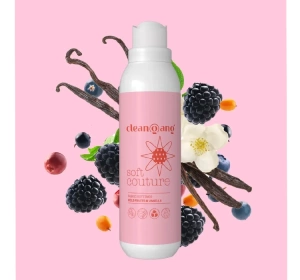CLEANGANG SOFT COUTURE КОНДИЦІОНЕР-ОПОЛІСКУВАЧ ДЛЯ ТКАНИН WILD FRUITS VANILLA 1000МЛ
