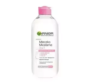 GARNIER МИЦЕЛЛЯРНОЕ МОЛОЧКО 3В1 ДЛЯ СУХОЙ И ЧУВСТВИТЕЛЬНОЙ КОЖИ 400МЛ