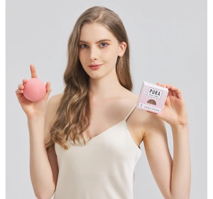 SISTER YOUNG PURA НАТУРАЛЬНИЙ СПОНЖ КОННЯКУ ДЛЯ ВМИВАННЯ PINK