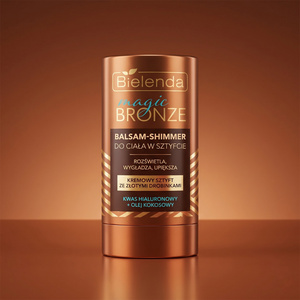 Bielenda Magic Bronze бронзувальний бальзам-шиммер для тіла в стіку 10 г