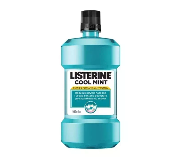 LISTERINE ЖИДКОСТЬ ДЛЯ ПОЛОСКАНИЯ РОТОВОЙ ПОЛОСТИ COOL MINT 500МЛ