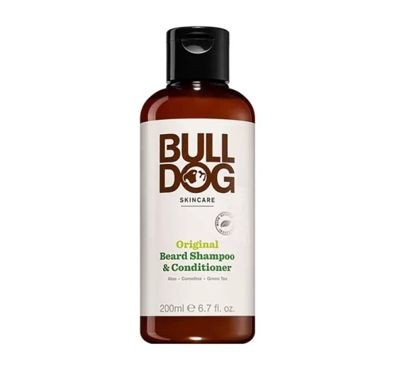 BULLDOG ORIGINAL BEARD SHAMPOO & CONDITIONER ШАМПУНЬ ДЛЯ БОРОДИ 200МЛ