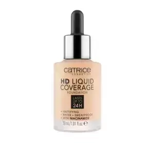 CATRICE HD LIQUID ЖИДКИЙ МАСКИРУЮЩИЙ ТОНАЛЬНЫЙ КРЕМ  005 IVORY BEIGE 30МЛ