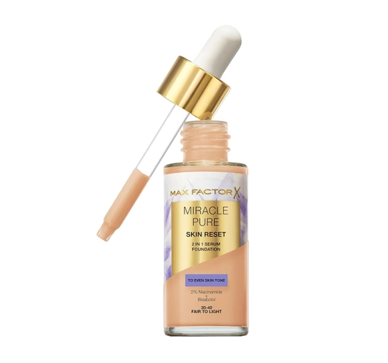 Max Factor Miracle Pure Skin Reset тональное средство для лица 30-40 Fair to Light 30мл