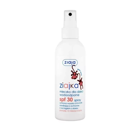 ZIAJA ZIAJKA МОЛОЧКО ДЛЯ ДІТЕЙ ВОДОСТІЙКЕ SPF 30 170МЛ