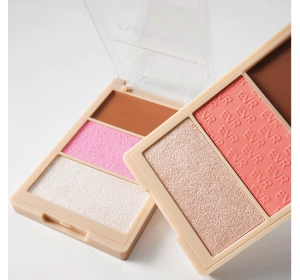 Everybody London Trio Face палетка для контурирования лица Blush Me Baby 8,6 г