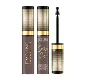 EVELINE BROW&GO! ТУШЬ ДЛЯ БРОВЕЙ 05 TAUPE 6МЛ