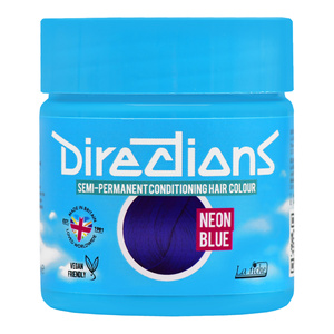 LA RICHE DIRECTIONS НАПІВСТІЙКИЙ ТОНУЮЧИЙ ЗАСІБ ДЛЯ ВОЛОССЯ NEON BLUE 88МЛ