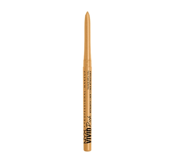 NYX PROFESSIONAL MAKEUP VIVID RICH АВТОМАТИЧЕСКИЙ КАРАНДАШ ДЛЯ ГЛАЗ 01 AMBER STUNNER 0,28Г