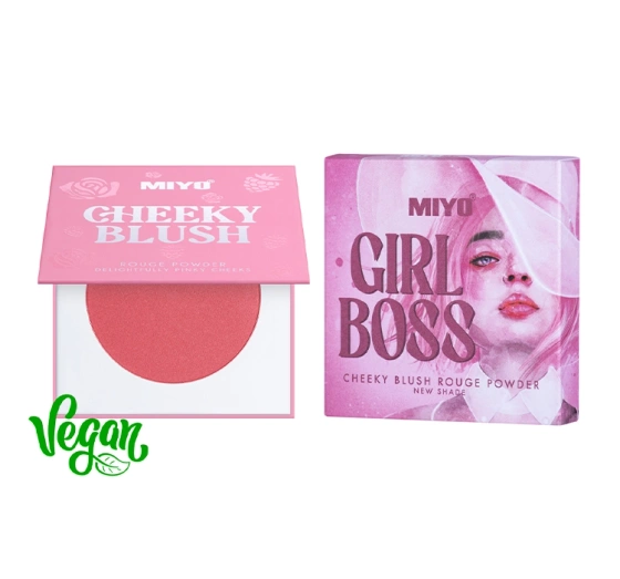 MIYO X OLUCZKA GIRL BOSS CHEEKY BLUSH РУМ'ЯНА ДЛЯ ЩІК 04 LEGALLY STRAWBERRY 5Г