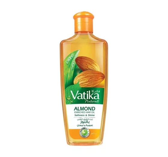 DABUR VATIKA NATURAL ALMOND ОЛІЙКА ДЛЯ ВОЛОССЯ 200МЛ