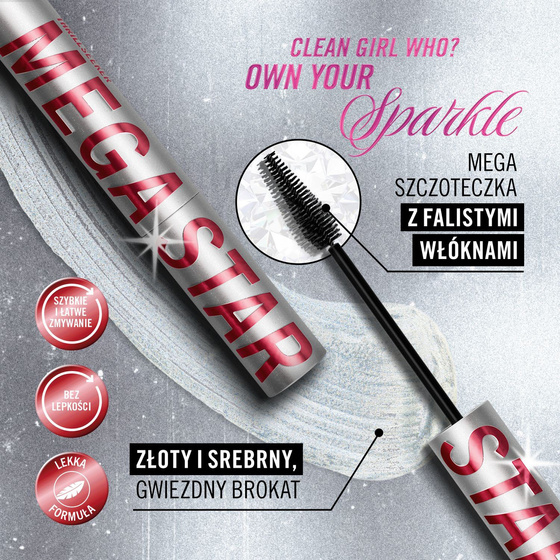 Rimmel Thrill Seeker Star туш для вій з блискітками 005 Star Struck 10 мл