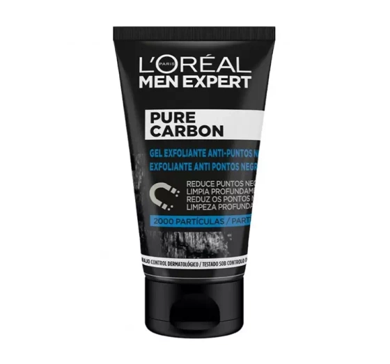 LOREAL MEN EXPERT PURE CHARCOAL ПІЛІНГ ПРОТИ ВУГРІВ 100МЛ