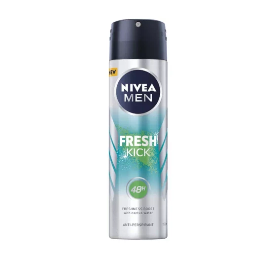 NIVEA MEN FRESH KICK АНТИПЕРСПИРАНТ-СПРЕЙ 150МЛ