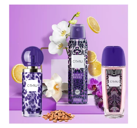 C-THRU JOYFUL REVEL ДЕЗОДОРАНТ-СПРЕЙ 150МЛ