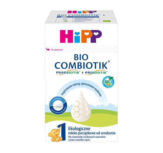 HiPP Bio Combiotik 1 молочна суміш для дітей з народження 550г