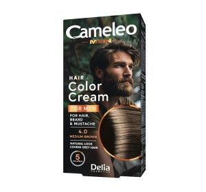 DELIA CAMELEO MEN ФАРБА ДЛЯ  БОРОДИ ТА ВУСІВ 4.0