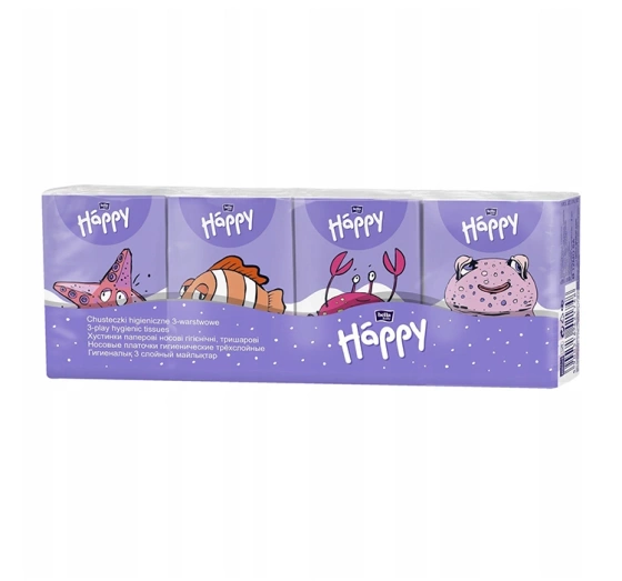 Bella Baby Happy мінісерветки для дітей 8х9 штук
