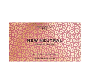 REVOLUTION PRO NEW NEUTRAL ПАЛЕТКА ТІНЕЙ ДЛЯ ПОВІК ROMANCE 18Г