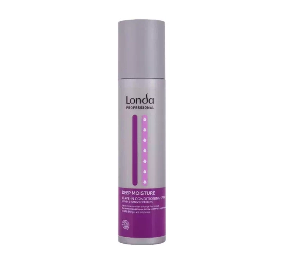 LONDA PROFESSIONAL DEEP MOISTURE КОНДИЦІОНЕР БЕЗ ЗМИВАННЯ ДЛЯ СУХОГО ВОЛОССЯ 250МЛ