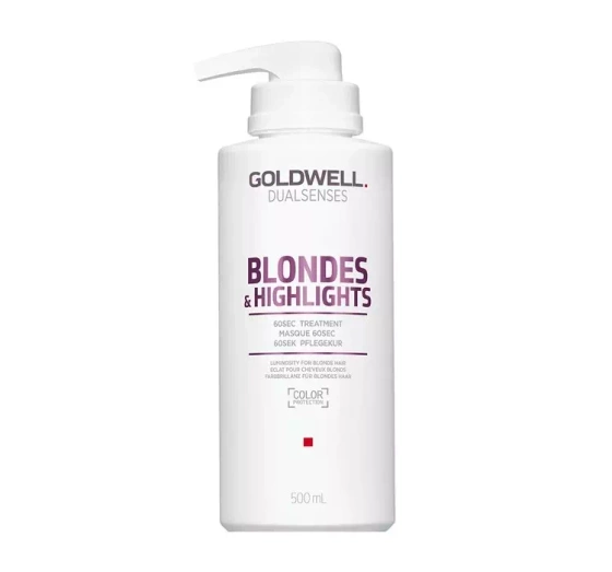 GOLDWELL BLONDES & HIGHLIGHT МАСКА ДЛЯ ВОЛОС БЛОНД И МЕЛИРОВАННЫХ ВОЛОС 500МЛ