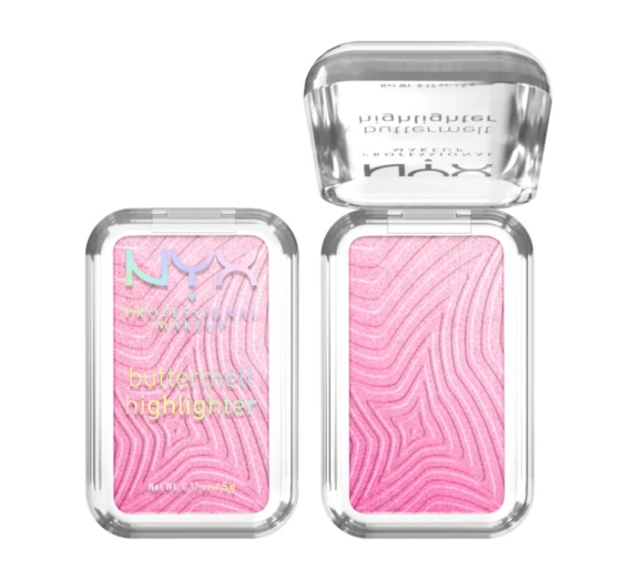 NYX Professional Makeup Buttermelt компактный хайлайтер для лица 15 U Butta Werk 5 г