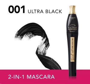 BOURJOIS TWIST UP THE VOLUME ТУШ ДЛЯ ВІЙ 001 ULTRA BLACK 8МЛ