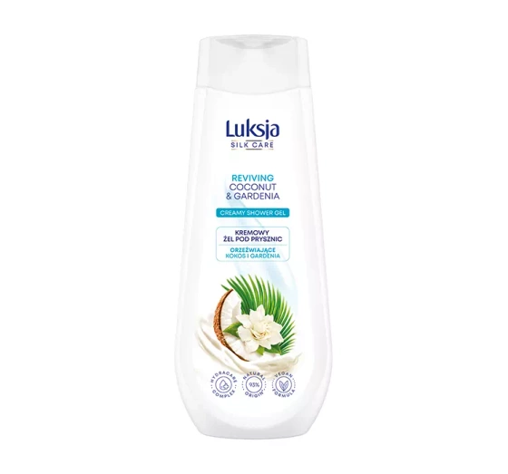 LUKSJA SILK CARE REVIVING КРЕМОВИЙ ГЕЛЬ ДЛЯ ДУШУ З КОКОСОМ І ГАРДЕНІЄЮ 500МЛ