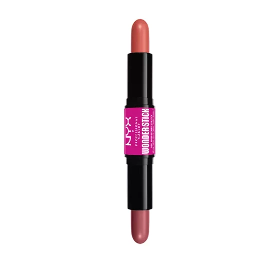 NYX PROFESSIONAL MAKEUP WONDER STICK ДВОСТОРОННІ РУМ’ЯНА ДЛЯ ЩІК 02 HONEY ORANGE + ROSE 2x4Г