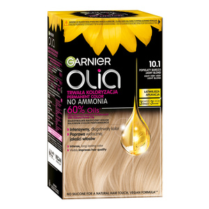 GARNIER OLIA СТОЙКАЯ КРАСКА ДЛЯ ВОЛОС БЕЗ АММИАКА 10.1 ПЕПЕЛЬНЫЙ ОЧЕНЬ СВЕТЛЫЙ БЛОНД
