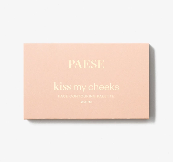 Paese Kiss My Cheeks Кремова палітра для контурування Warm 15г