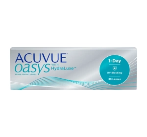 Acuvue Oasys 1-day with HydraLuxe контактні лінзи 30шт