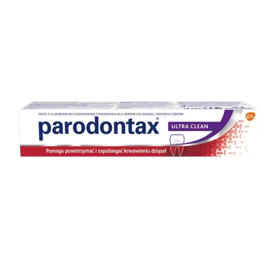 PARODONTAX ULTRA CLEAN ОЧИЩАЮЩАЯ ЗУБНАЯ ПАСТА 75 МЛ