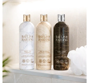 Baylis & Harding Elements Pink Blossom & Lotus Flower гель для душа 500 мл
