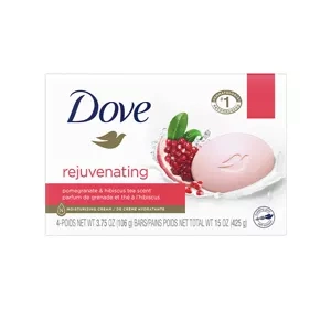 DOVE GO FRESH ТВЕРДЕ МИЛО POMEGRANATE & HIBISCUS TEA 90Г