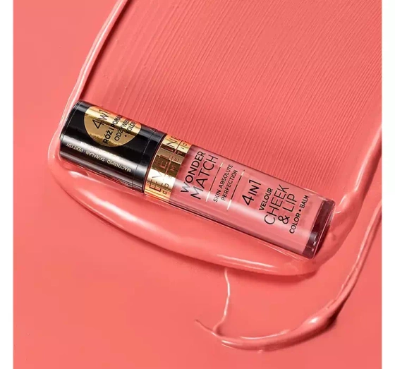 EVELINE WONDER MATCH CHEEK & LIP РУМЯНА ДЛЯ ЩЕК И ЖИДКАЯ ПОМАДА 01 4,5МЛ