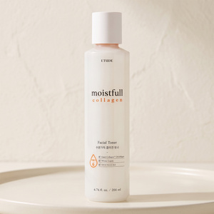 Etude House Moistfull Facial Toner тонік для обличчя з колагеном для зміцнення та зволоження шкіри 200 мл 