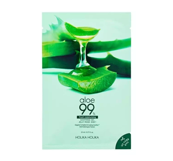 HOLIKA HOLIKA ALOE 99% ЗВОЛОЖУВАЛЬНА ТКАНИННА МАСКА