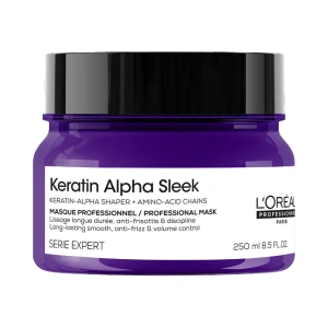 L'Oréal Professionnel Serie Expert Keratin Alpha Sleek професійна розгладжувальна маска для волосся 250 мл