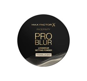 Max Factor Facefinity Pro Blur розсипчаста матуюча пудра 001 Translucent 10,5 г