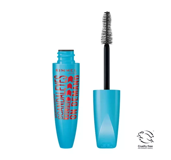 RIMMEL SCANDALEYES VOLUME ON DEMAND ВОДОСТІЙКА ТУШ ДЛЯ ВІЙ 001 BLACK 12МЛ