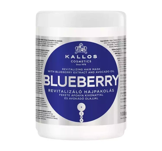 KALLOS KJMN ЯГОДНАЯ МАСКА BLUEBERRY 1000 МЛ